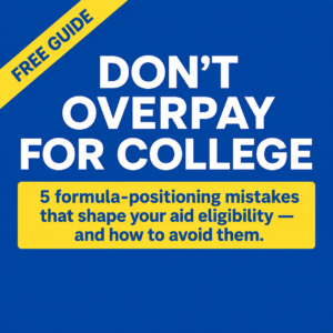 don't overpay for college